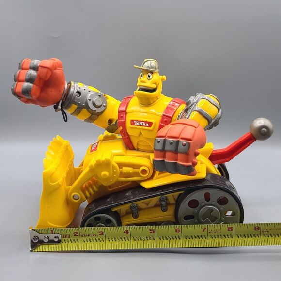 Tonka Hasbro My Talkin’ Truckbot Grady Roads Bulldozer 2000 Not Working - Picture 14 of 16